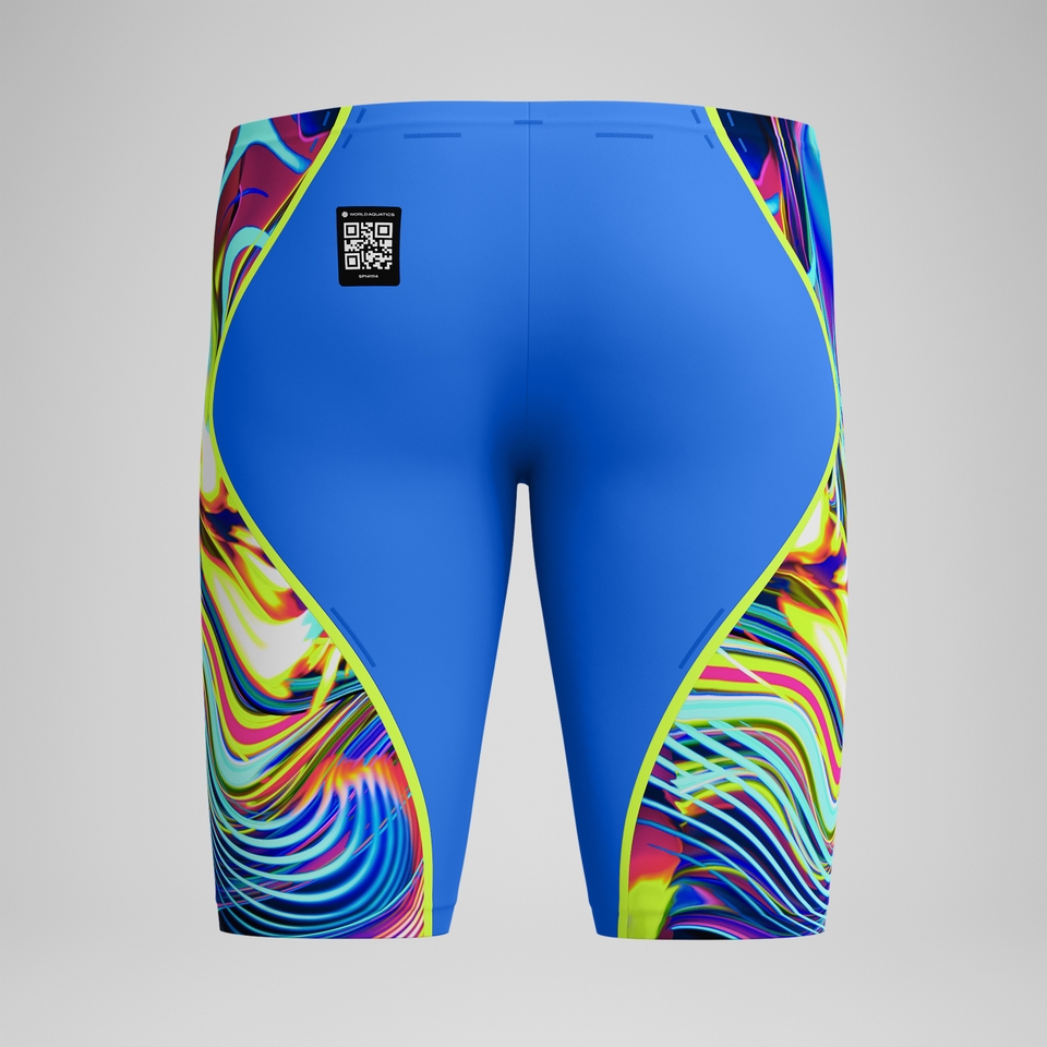 Fastskin LZR Pure Intent 2.0 Schwimmhose Blau/Gelb/Rot für Herren