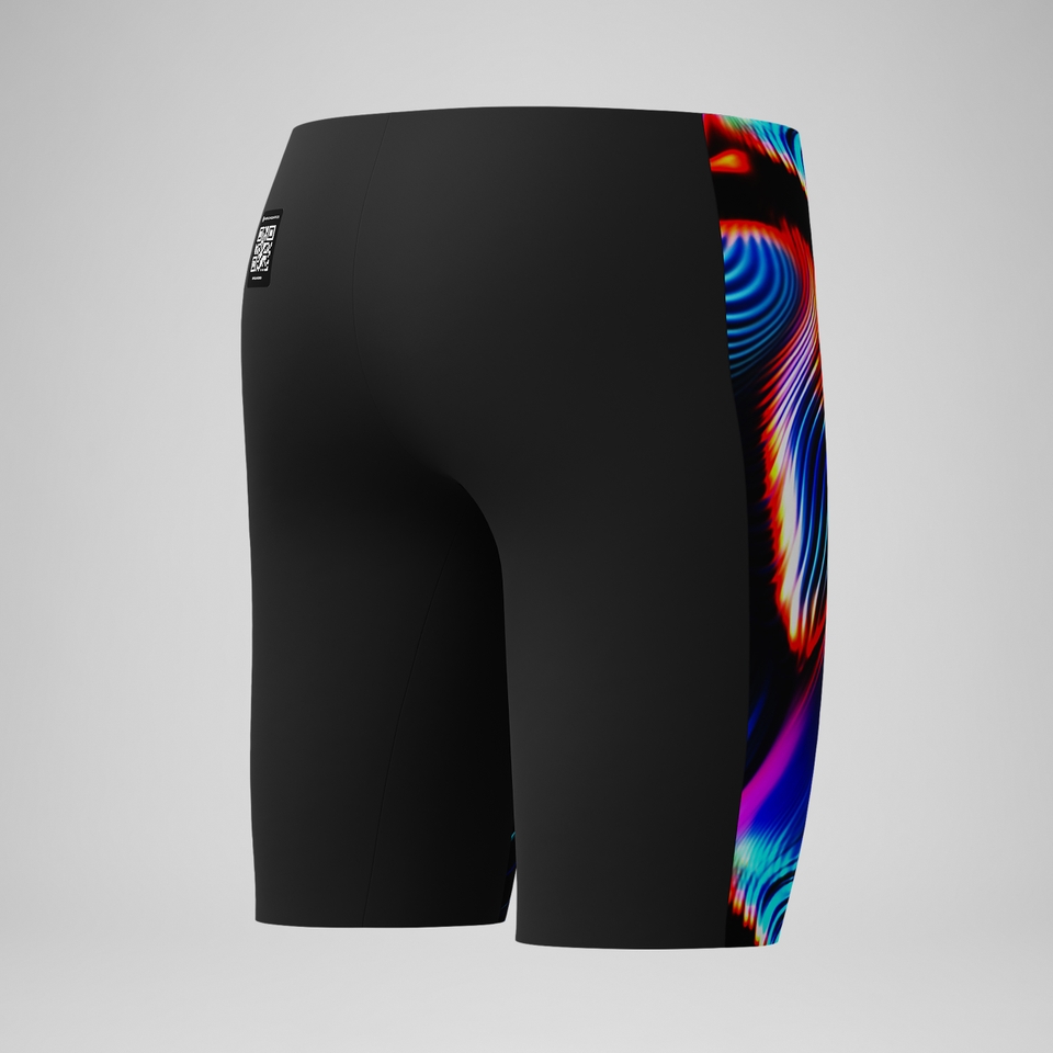 Boys' Fastskin Endurance+ Max High Waist Jammer Black/Blue