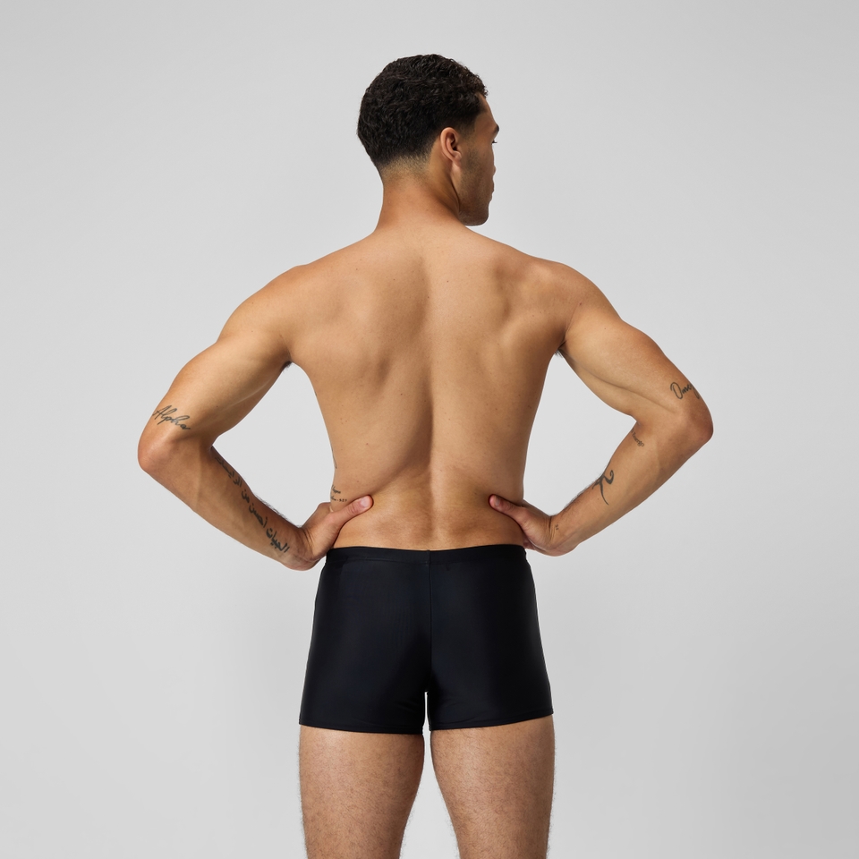 Men's Medley Logo Aquashort Black/Blue