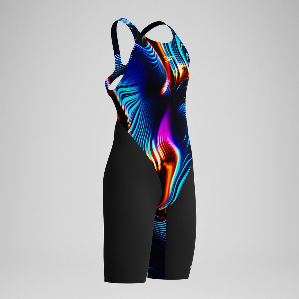 2024人気特価 Max Endurance+ Fastskin Girls' Openback Black/Blue Kneeskin ロボット
