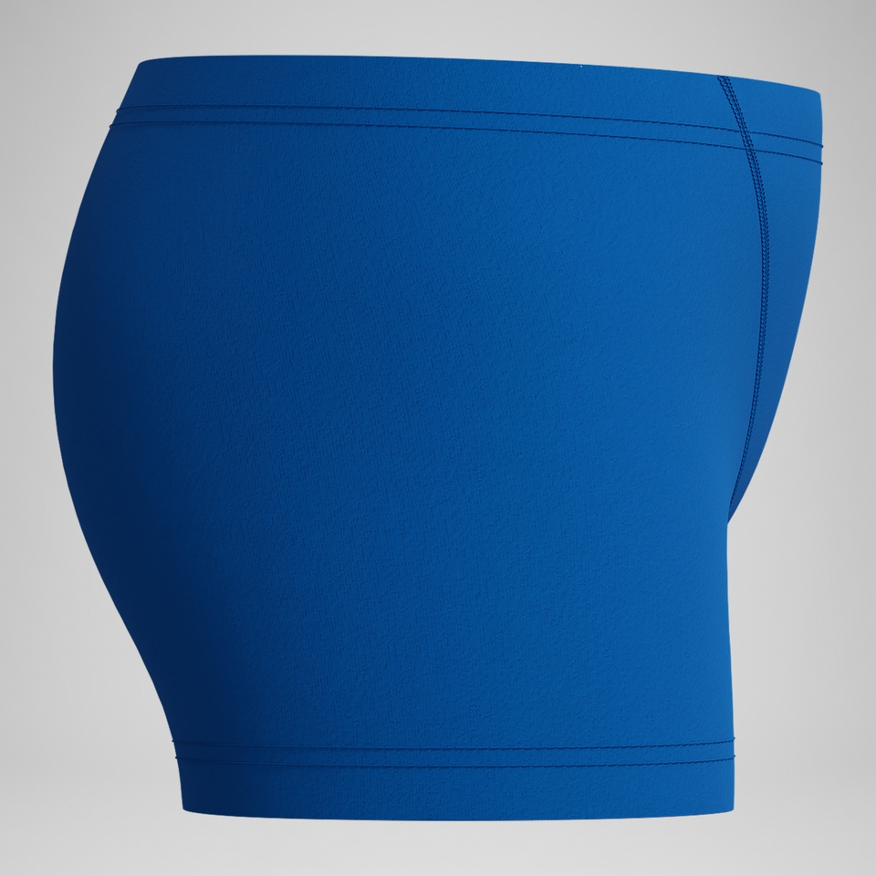 Bedruckte Aquashorts mit V-Cut Blau für Jungen