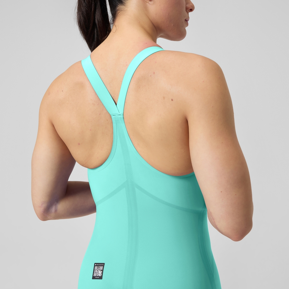 Women's Fastskin LZR Pure Valor 2.0 Closedback Kneeskin Turquoise