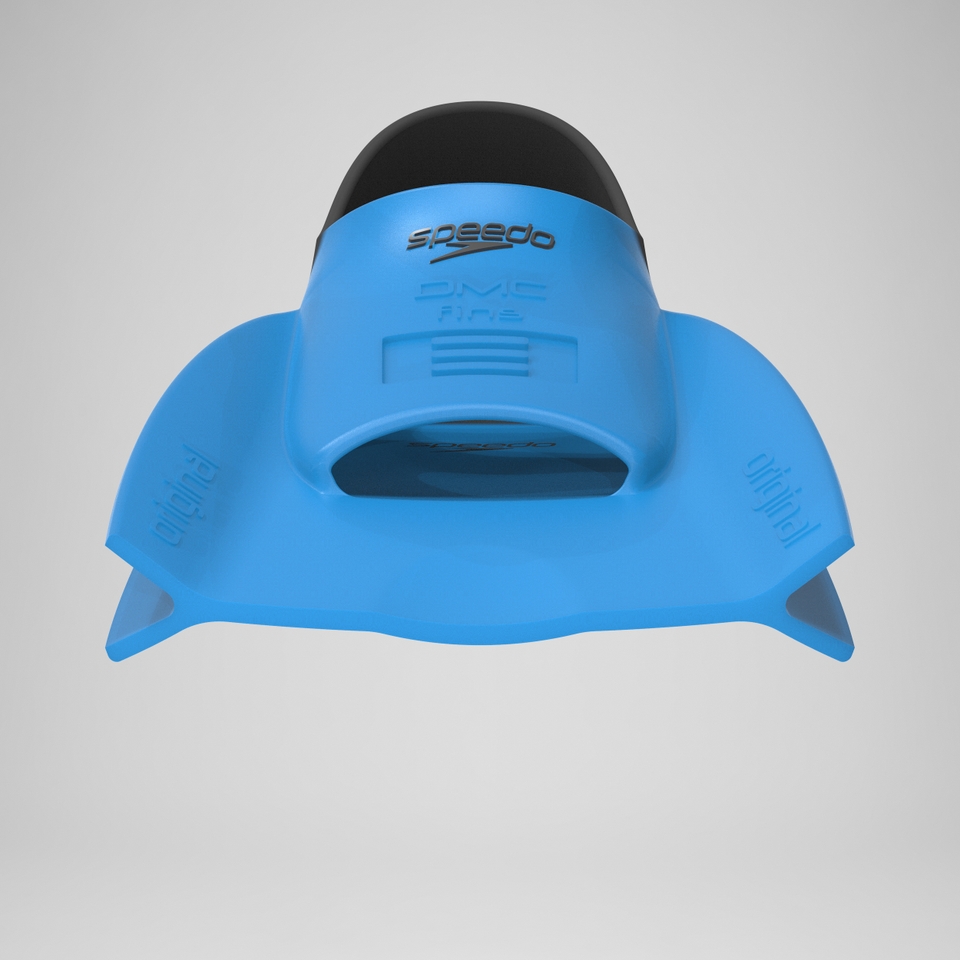 Speedo DMC Original Schwimmflosse Blau/Grau