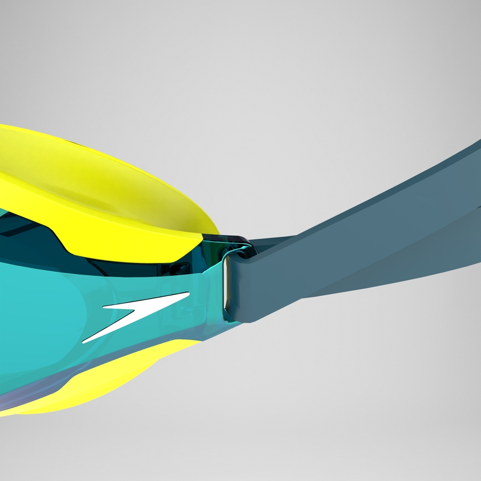 Fastskin Speedsocket 2 Spiegelbrille Grün/Gelb für Erwachsene