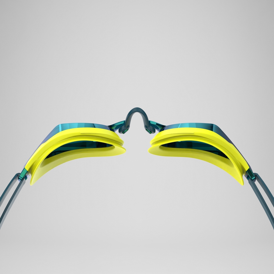 Fastskin Speedsocket 2 Spiegelbrille Grün/Gelb für Erwachsene