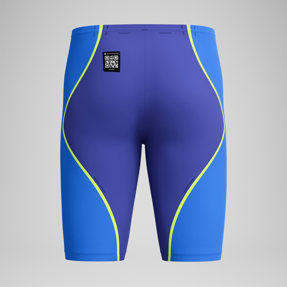 Jammer Homme Fastskin LZR Pure Intent taille haute 2.0 bleu/jaune