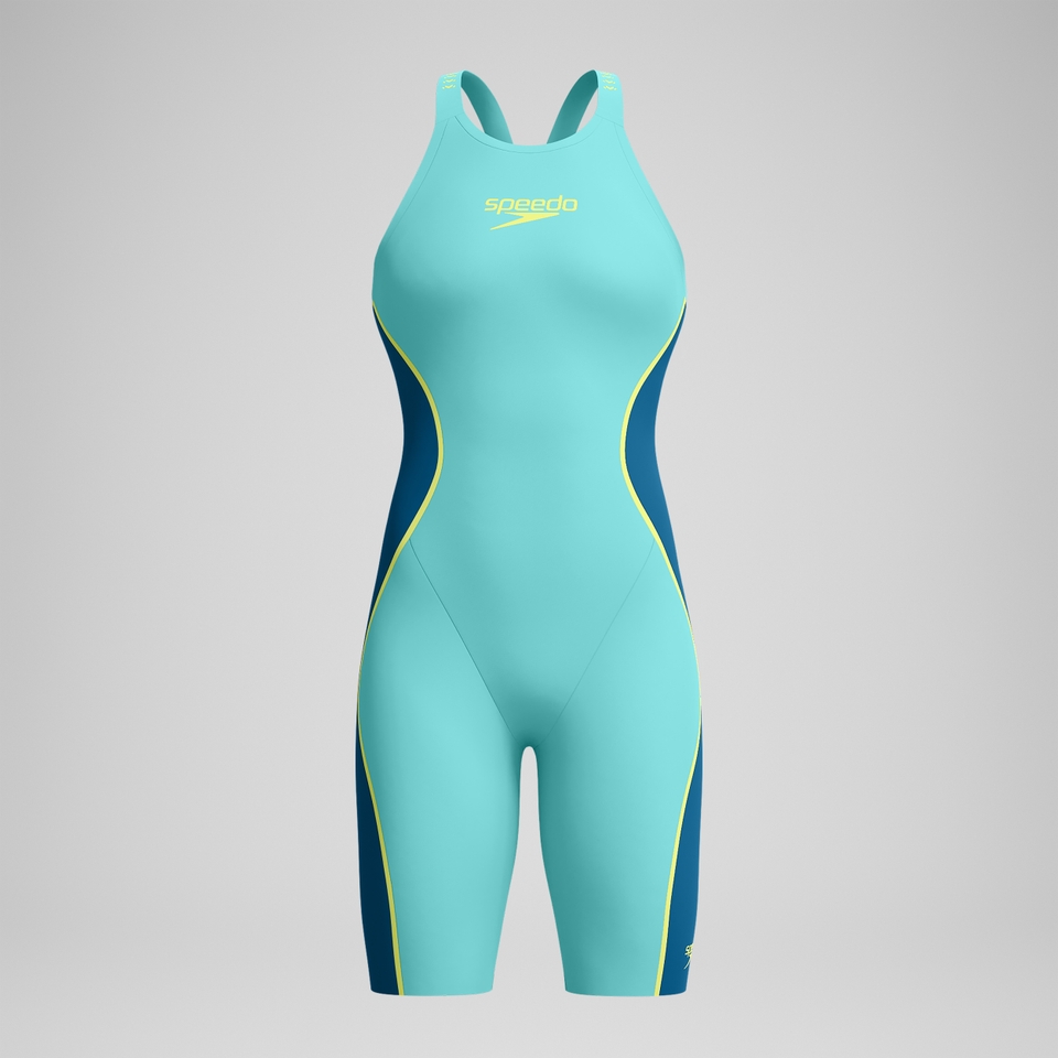 Combinaison partielle Femme LZR Pure Intent dos fermé 2.0 turquoise