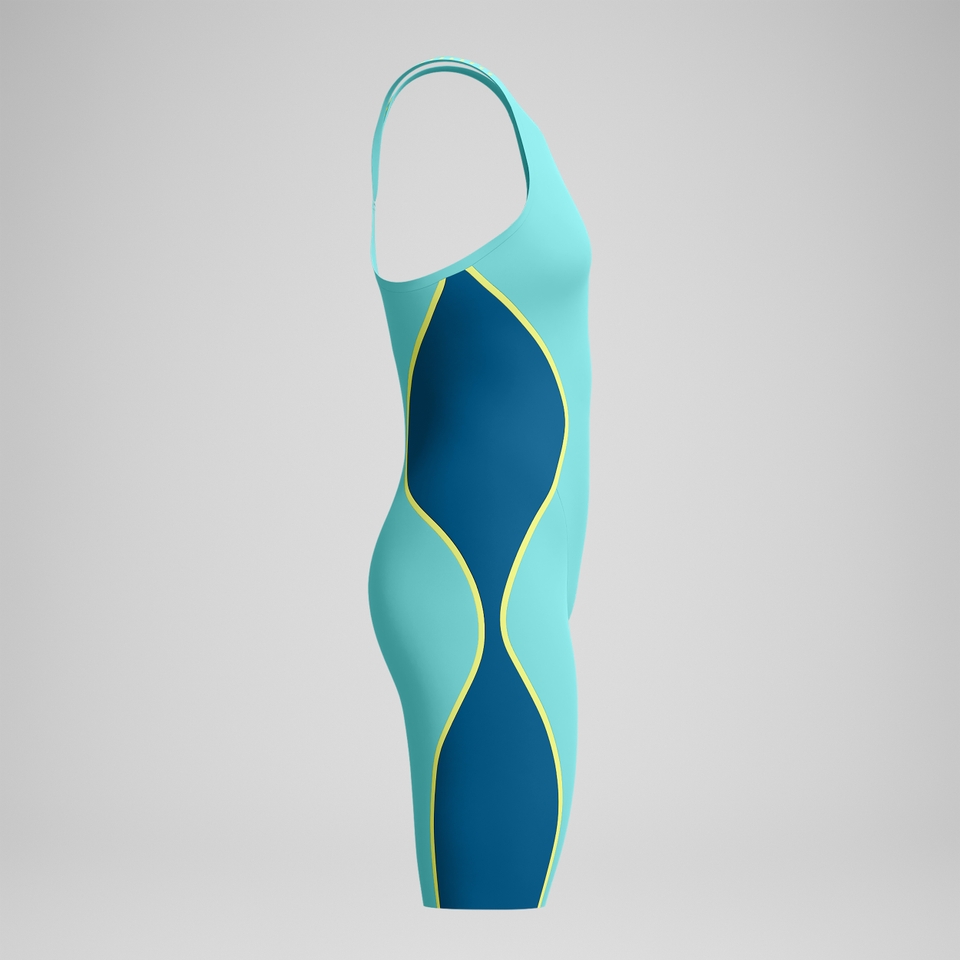 Combinaison partielle Femme LZR Pure Intent dos fermé 2.0 turquoise