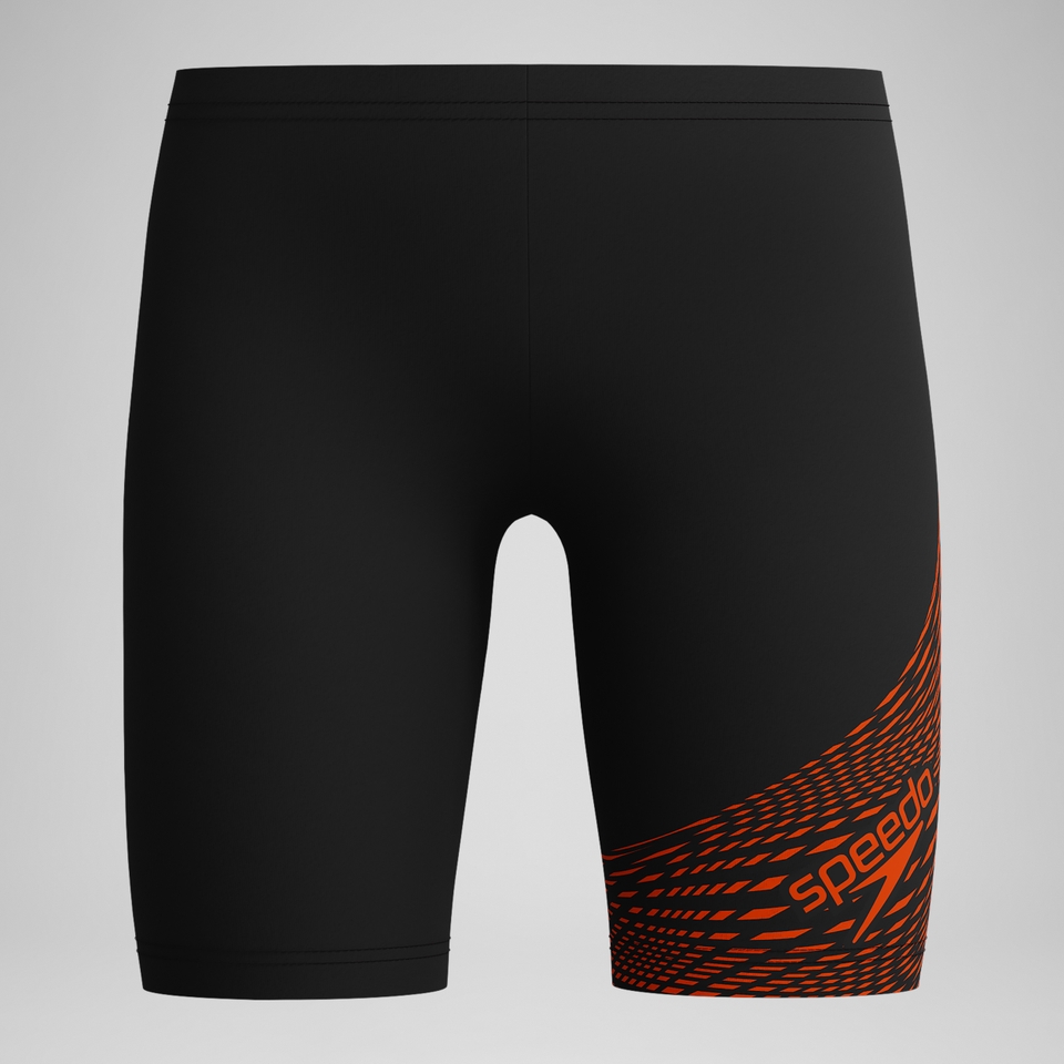 Boys' Medley Logo Jammer Black/Red