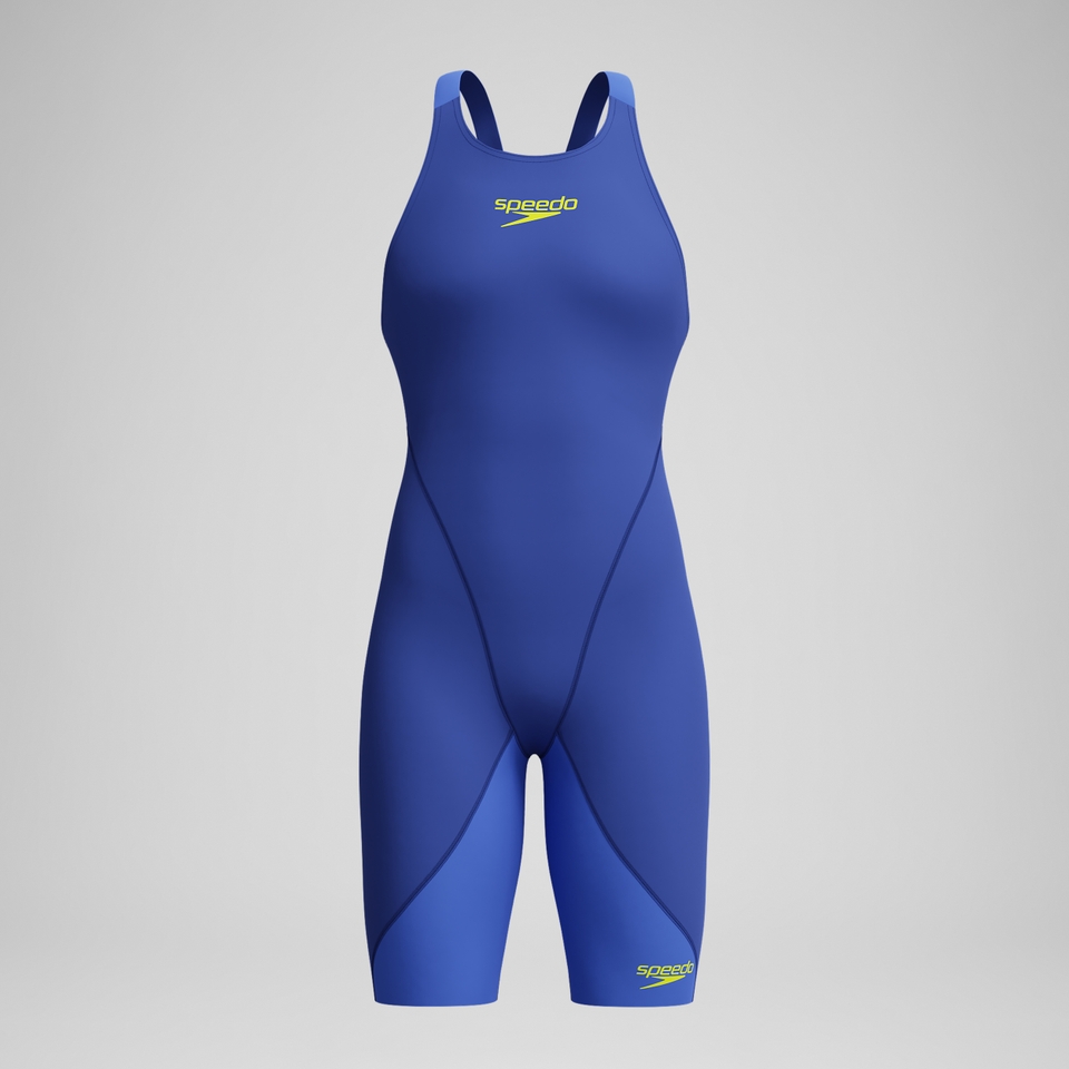Combinaison partielle Fille Fastskin LZR Ignite bleu/jaune
