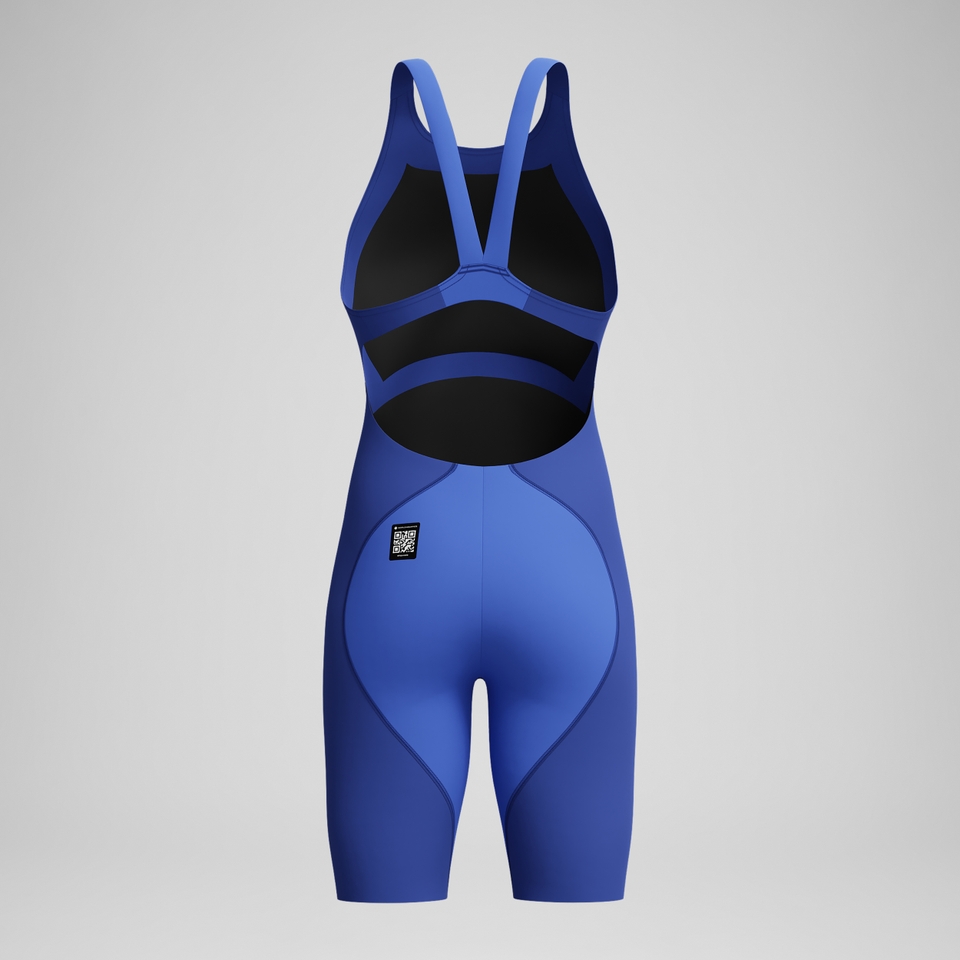 Fastskin LZR Ignite Schwimmanzug Blau/Gelb für Mädchen