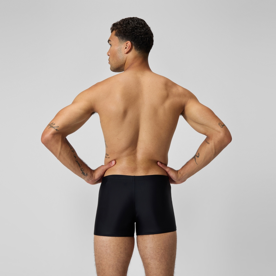 Men's Medley Logo Aquashort Black/Yellow