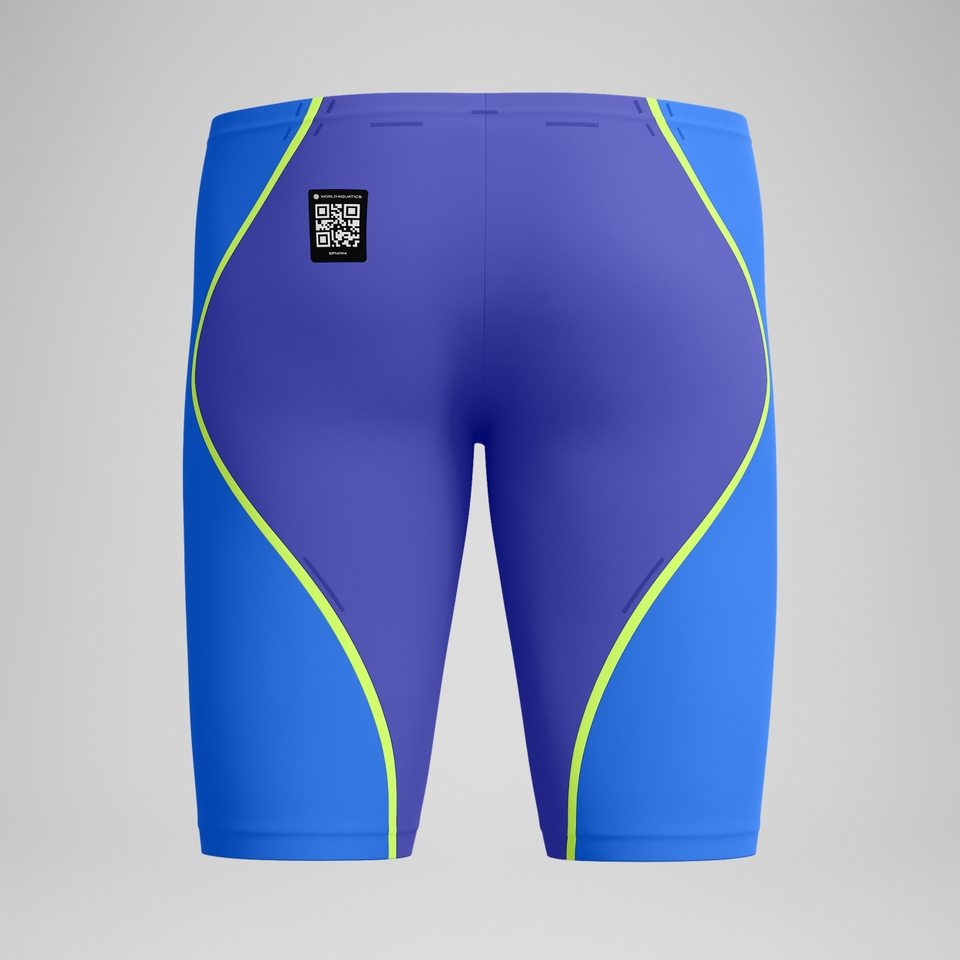 Fastskin LZR Pure Intent 2.0 Schwimmhose Blau/Gelb für Herren