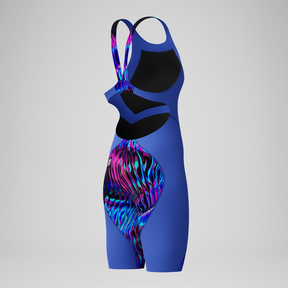 Fastskin LZR Ignite Schwimmanzug Blau/Pink für Mädchen