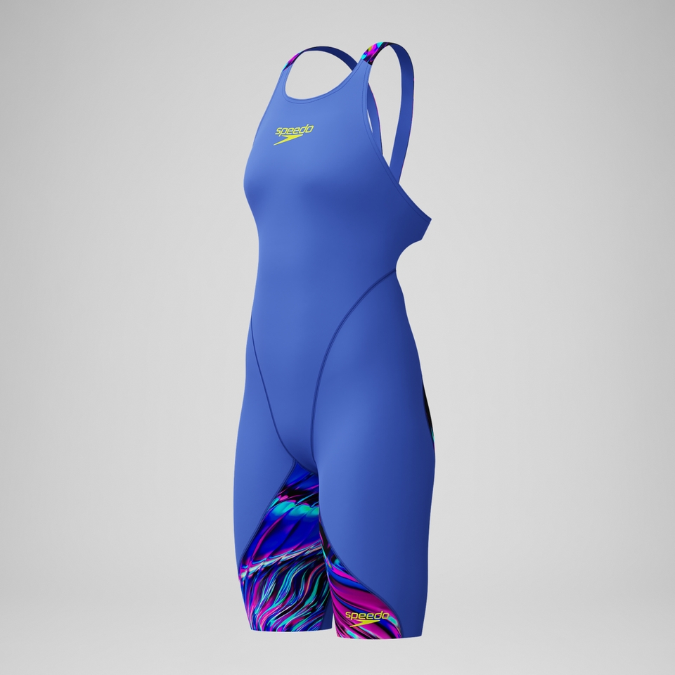Fastskin LZR Ignite Schwimmanzug Blau/Pink für Mädchen