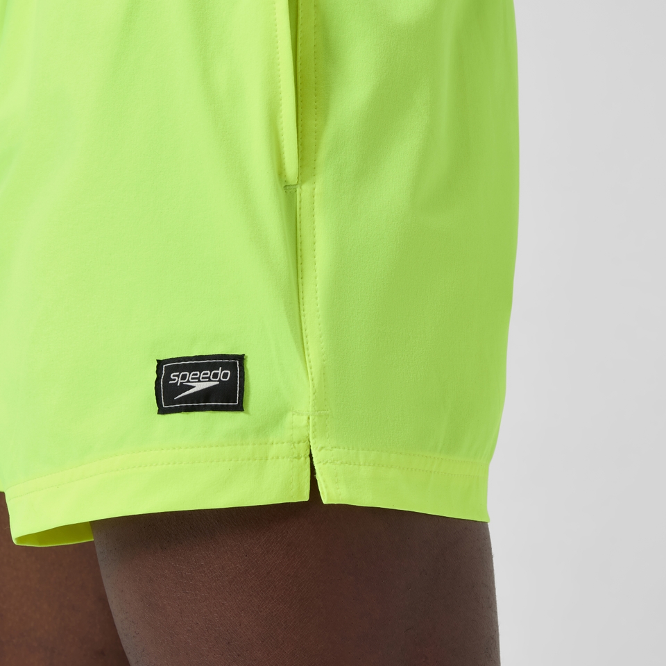 Redondo Edge Einfarbige Badeshorts 35 cm Gelb für Herren