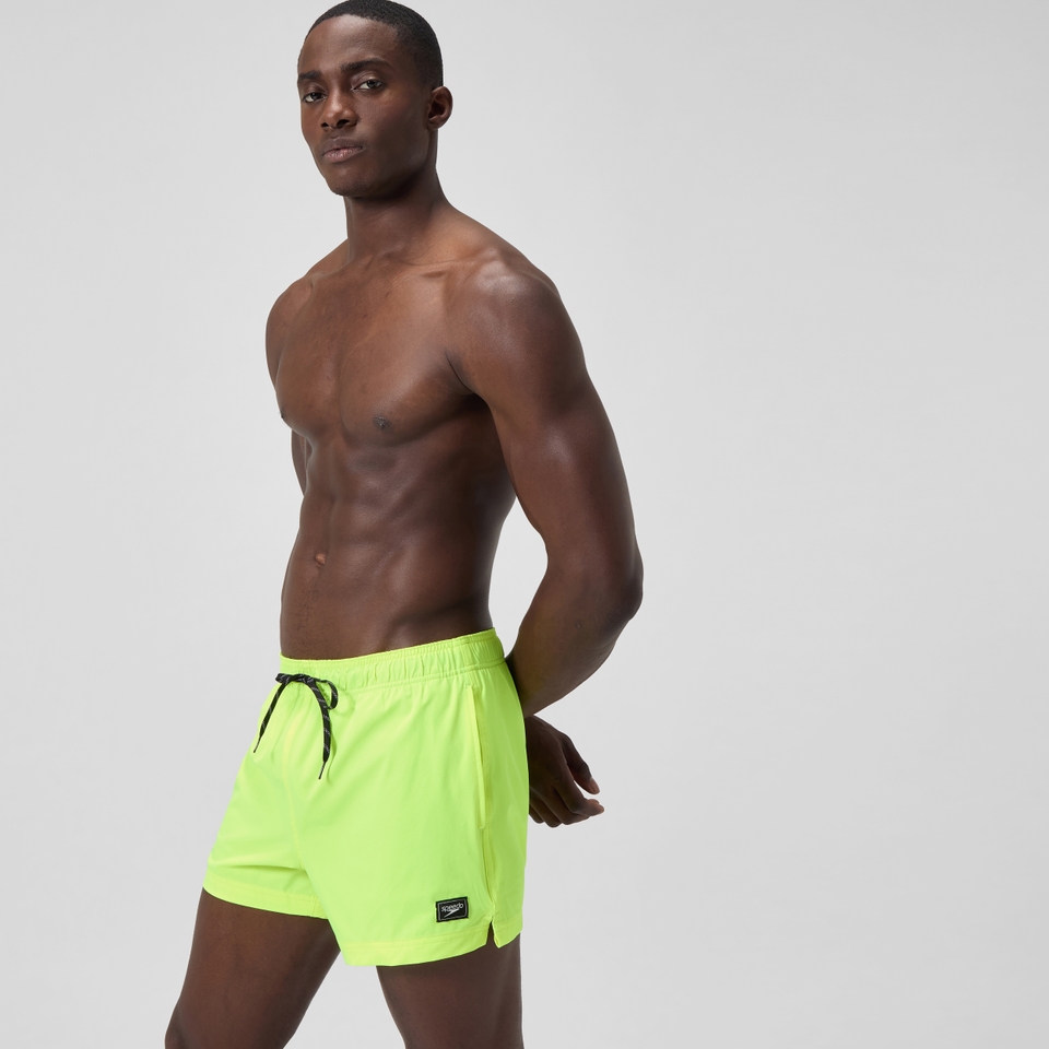 Redondo Edge Einfarbige Badeshorts 35 cm Gelb für Herren