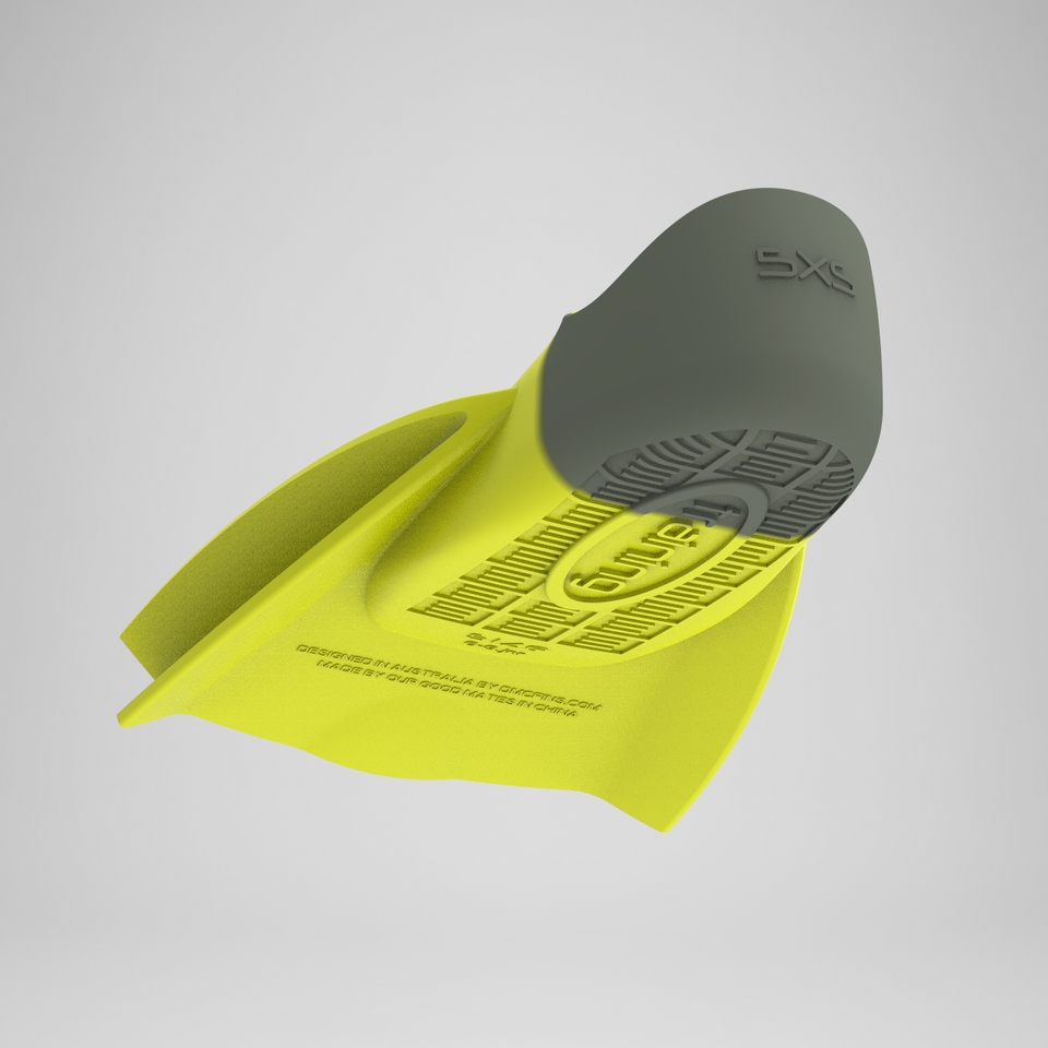 Speedo DMC Original Fin Yellow/Green