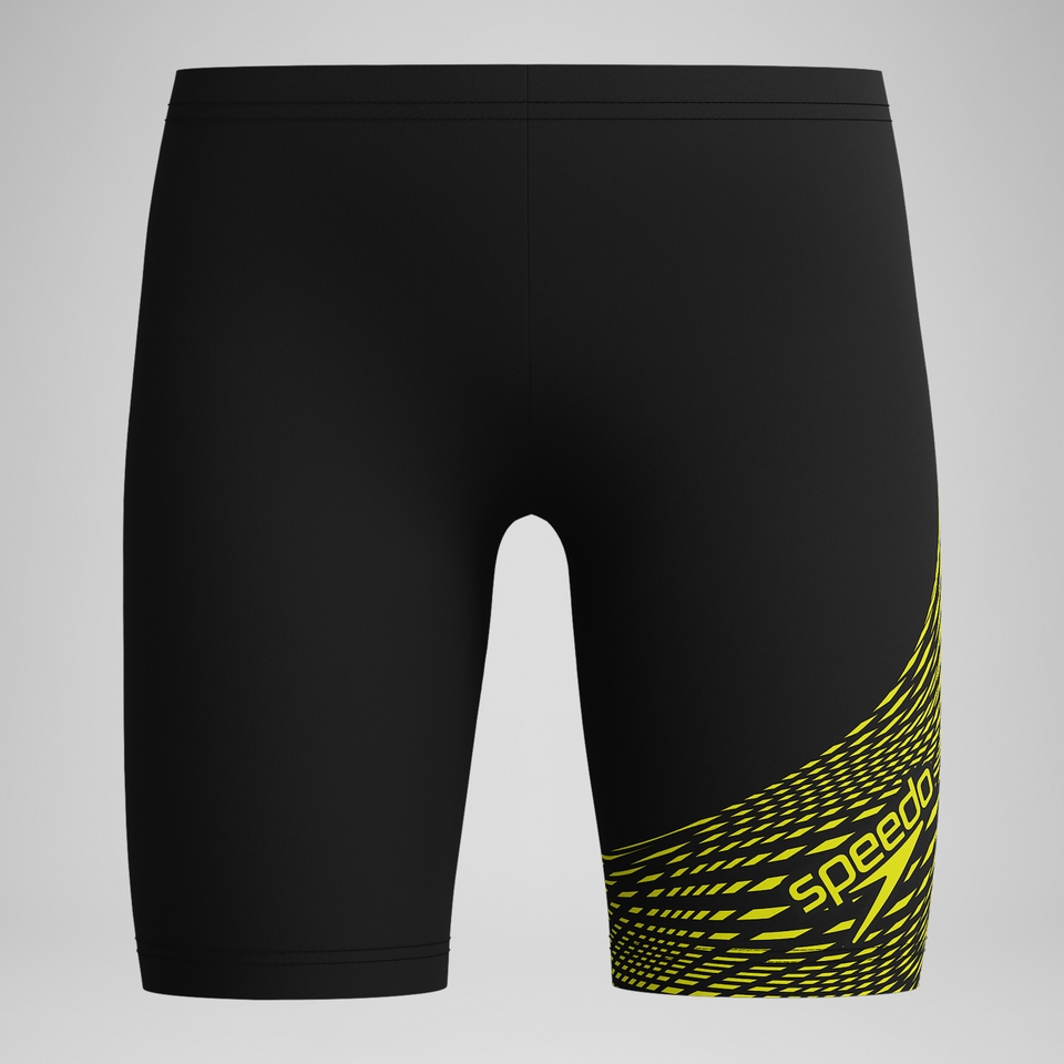 Boys' Medley Logo Jammer Black/Yellow