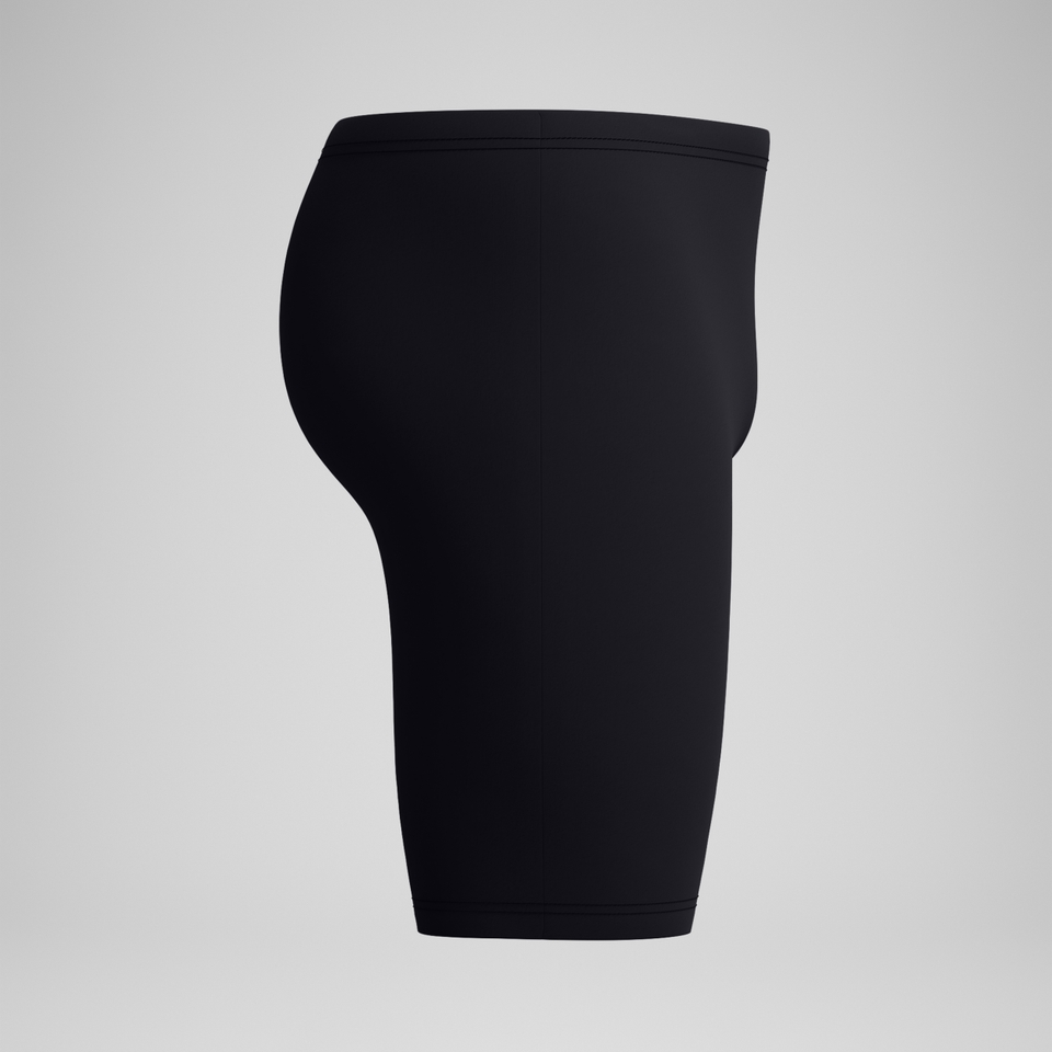 Medley Logo-Schwimmhose Schwarz/Koralle für Herren