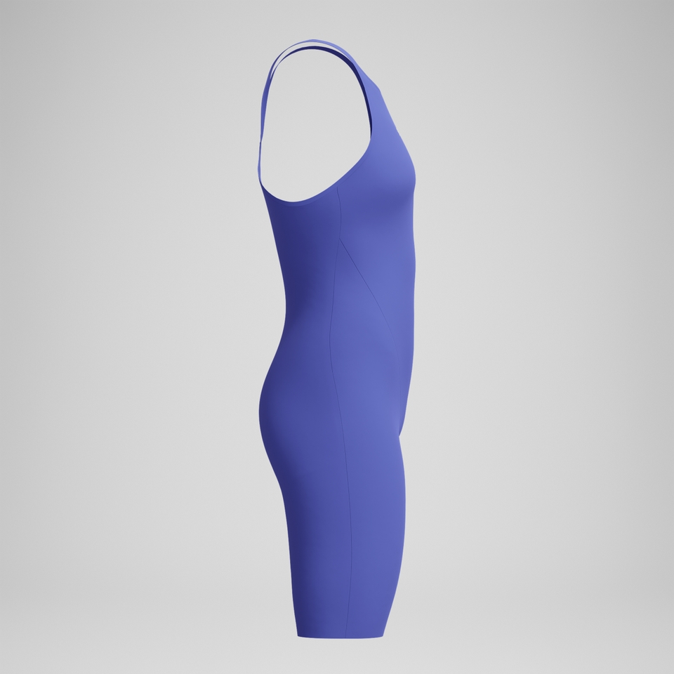 Fastskin LZR Pure Valor 2.0 Schwimmanzug mit geschlossenem Rücken Blau/Gelb für Damen