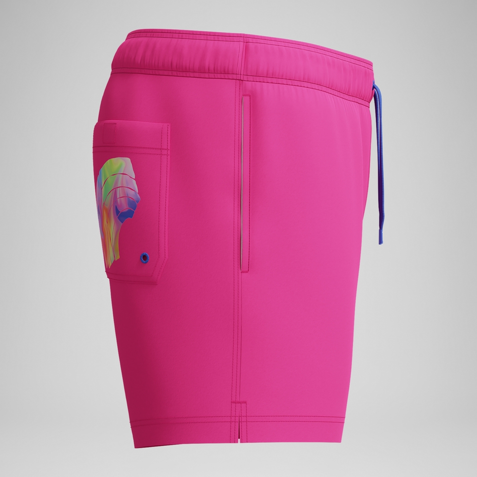 Pride Gewebte Shorts Pink für Herren