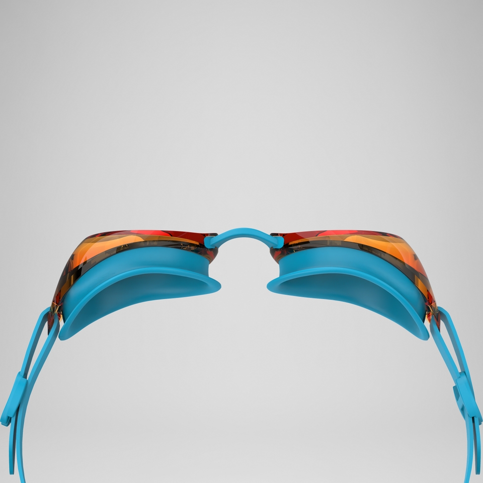 Jet 2.0 Schwimmbrille Blau/Orange für Kinder