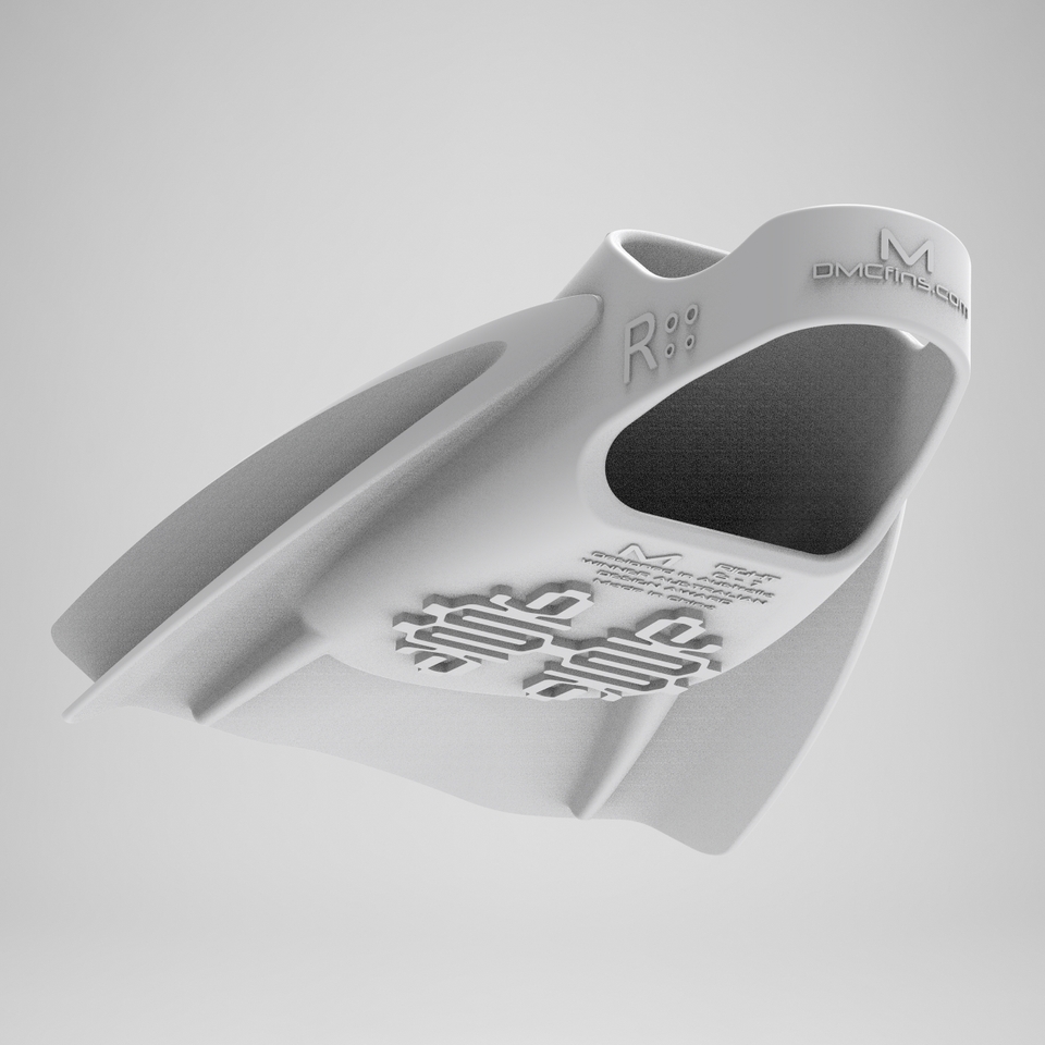 Speedo DMC Elite Fin White/Red