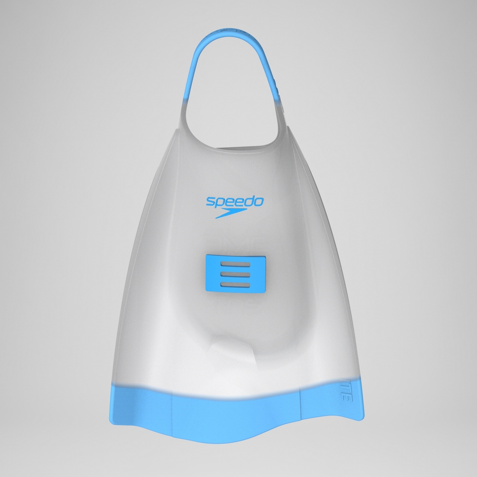 Speedo DMC Elite Flosse Blau/Grau