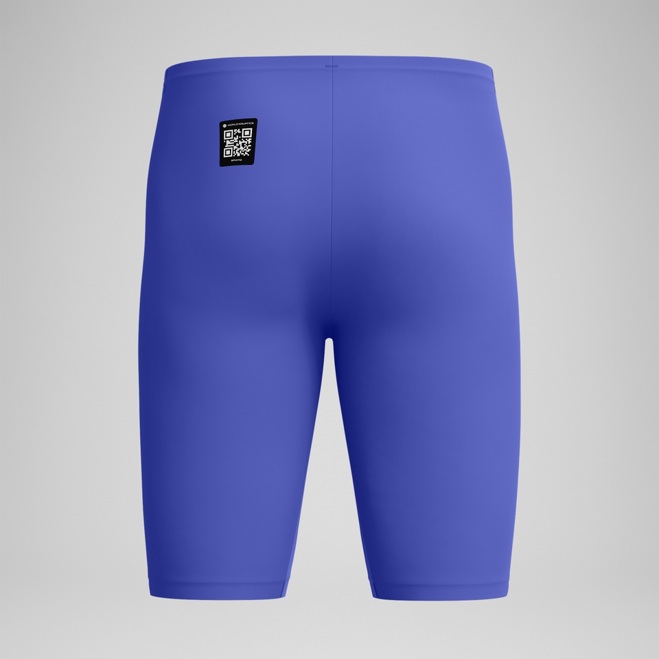 Fastskin LZR Pure Valor 2.0 Schwimmhose mit hohem Bund Blau/Gelb für Herren