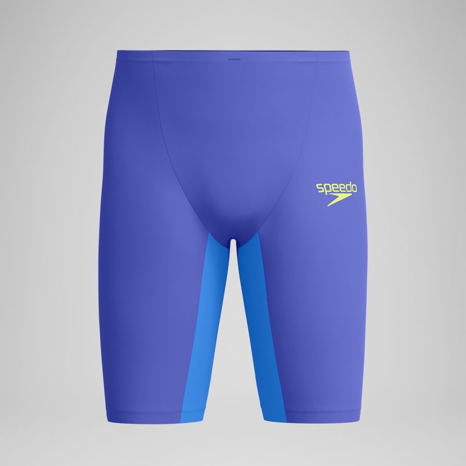 Fastskin LZR Pure Valor 2.0 Schwimmhose mit hohem Bund Blau/Gelb für Herren