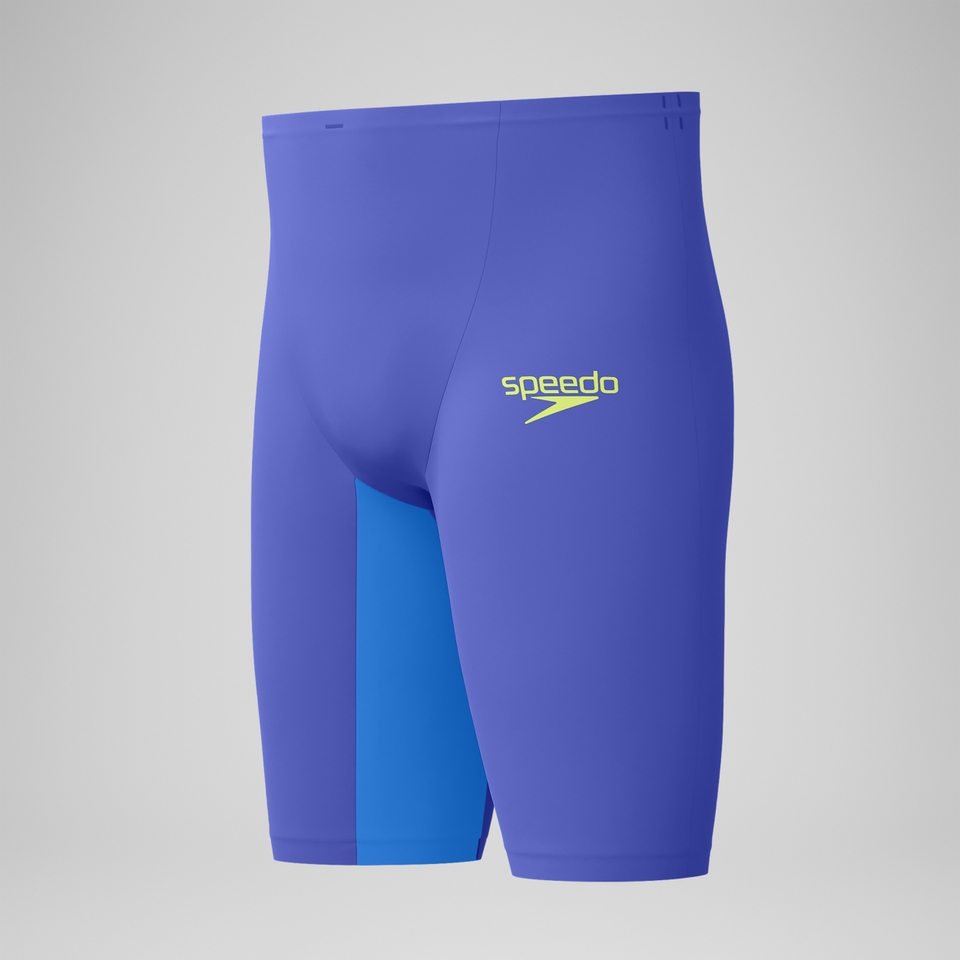 Fastskin LZR Pure Valor 2.0 Schwimmhose mit hohem Bund Blau/Gelb für Herren