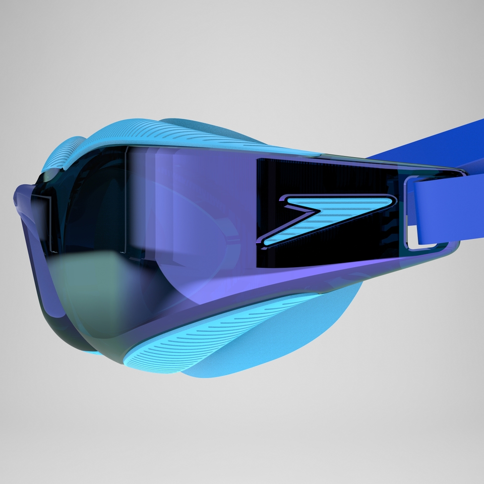 Lunettes de natation Junior Fastskin Hyper Elite Miroir bleu