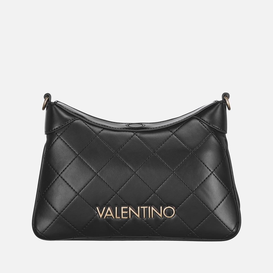 Valentino Nur Re Quilted Faux Leather Hobo Bag 
