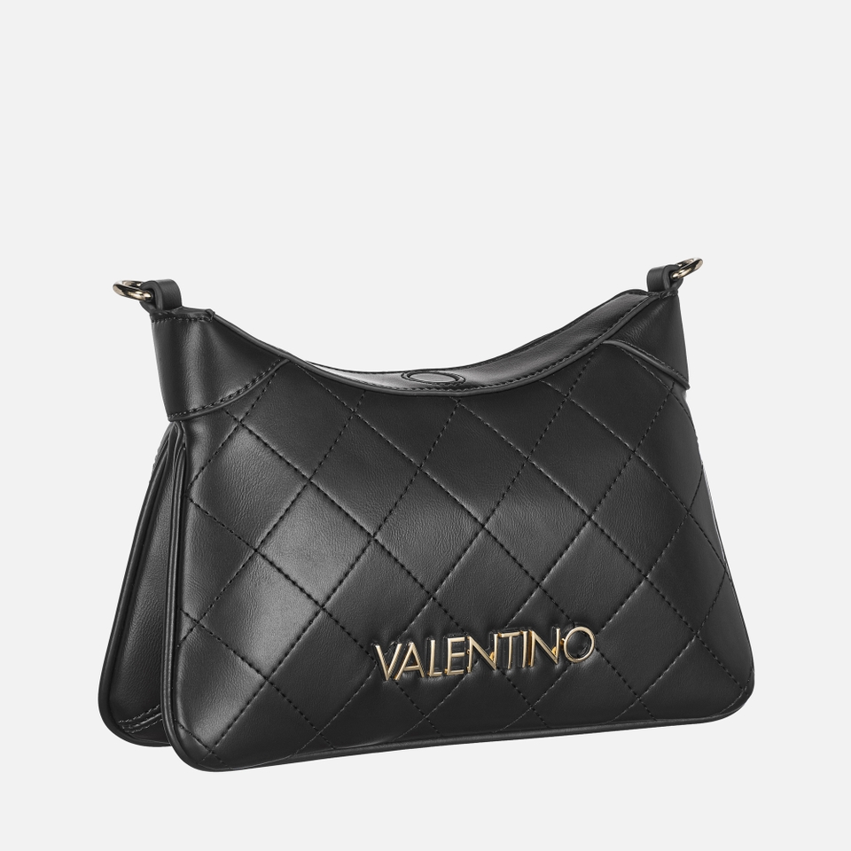 Valentino Nur Re Quilted Faux Leather Hobo Bag 