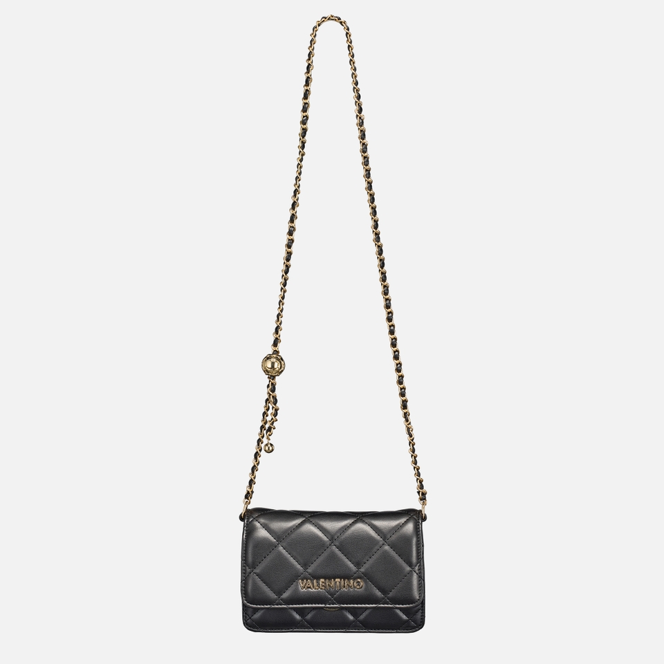 Valentino Ocarina Quilted Faux Leather Flap Bag 