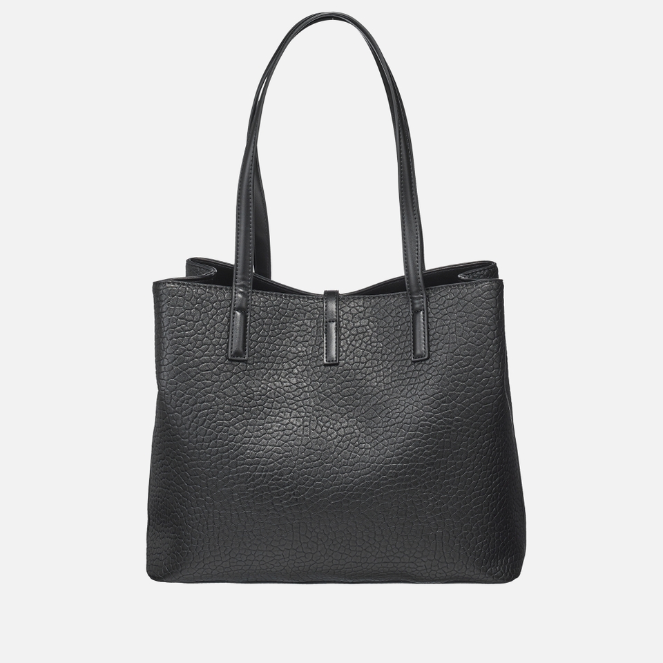 Valentino Zeno Faux Leather Croc-Effect Shopping Bag