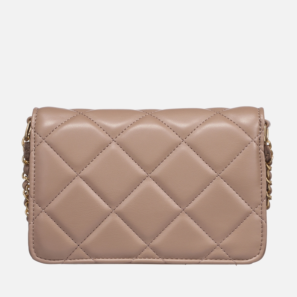 Valentino Ocarina Quilted Faux Leather Flap Bag 