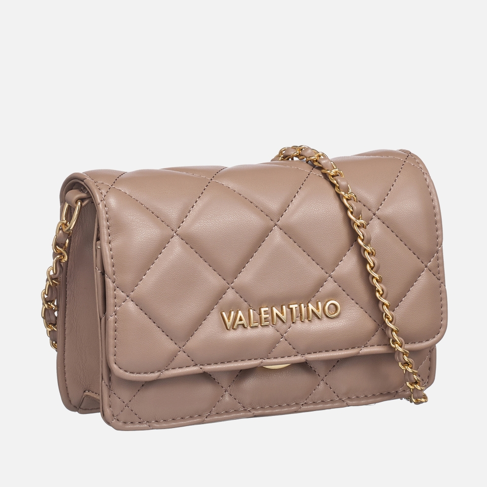 Valentino Ocarina Quilted Faux Leather Flap Bag 