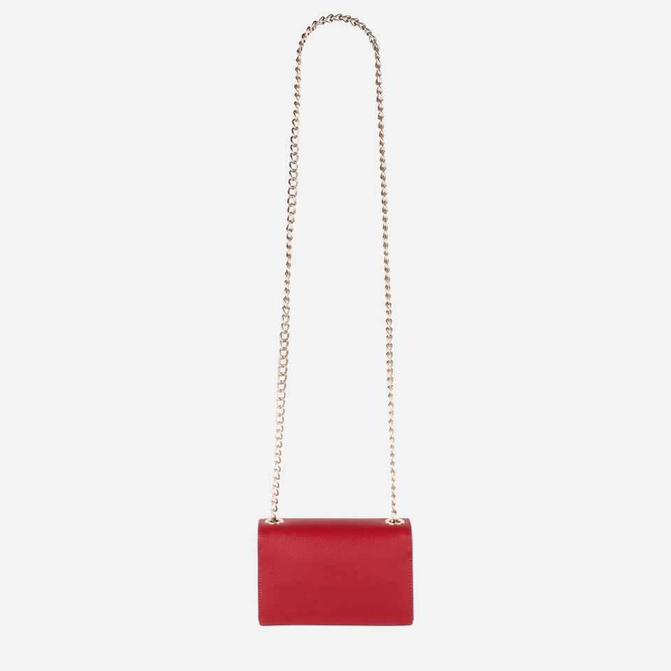 Valentino Faux Pebble Leather Pochette Bag 