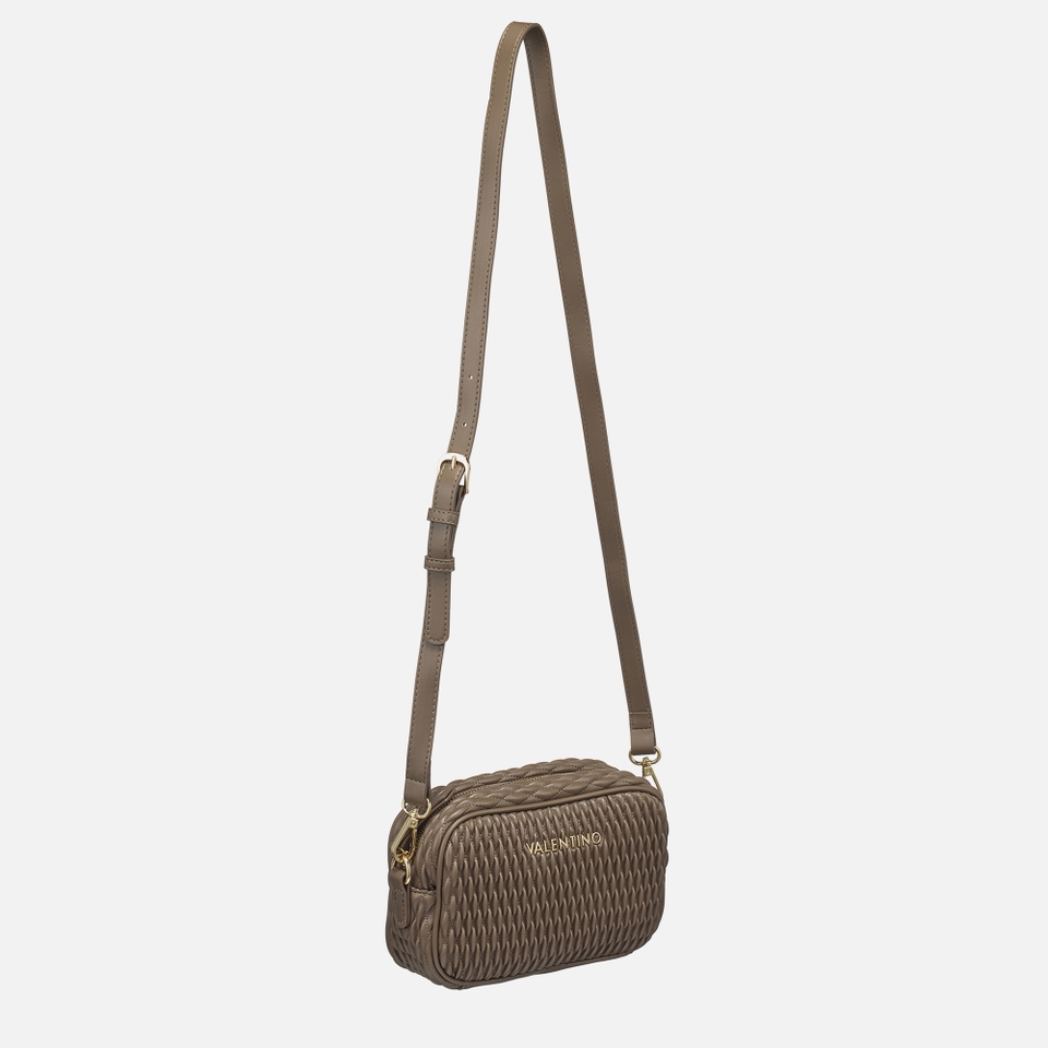 Valentino Frequency Re Faux Quilted Leather Camera Bag 