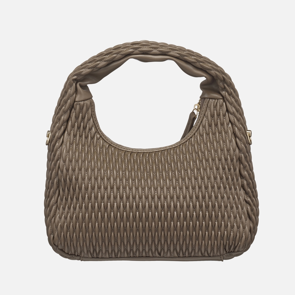 Valentino Frequency Re Faux Quilted Leather Hobo Bag 