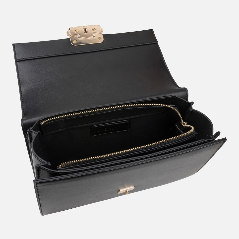 Valentino Alpheus Faux Leather Flap Bag 