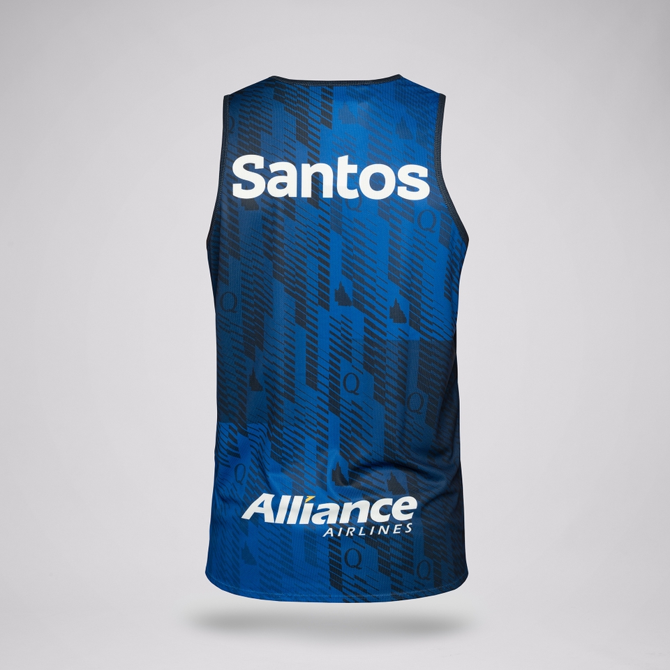 MENS 2025 QLD REDS TRAINING SINGLET