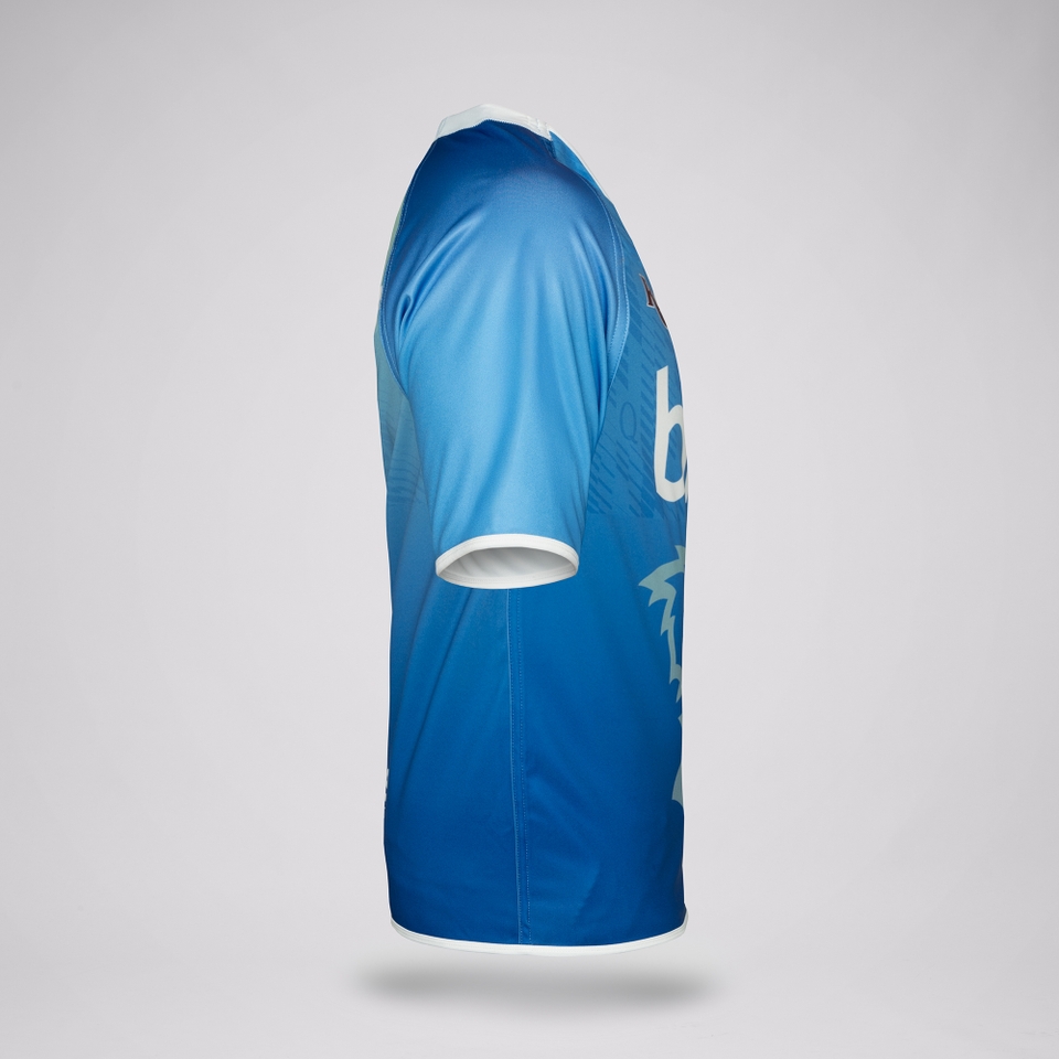 MENS 2025 QLD REDS TRAINING JERSEY BLUE