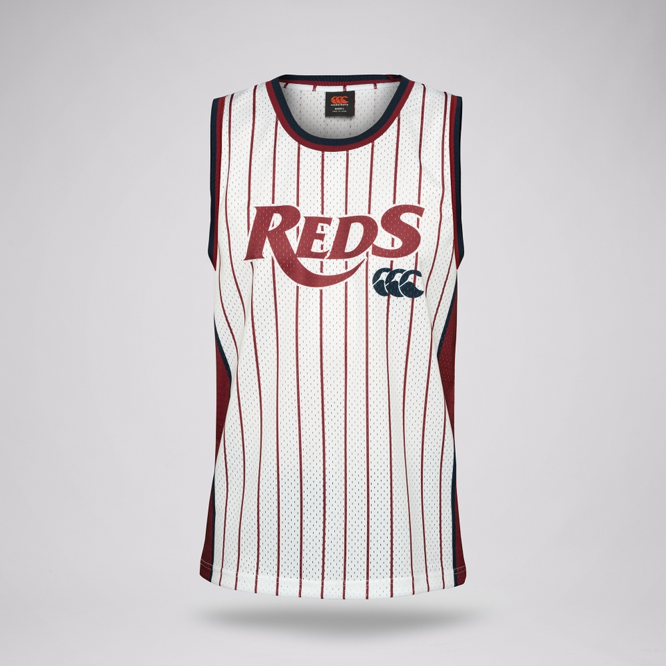 MENS 2025 QLD REDS BASKETBALL SINGLET