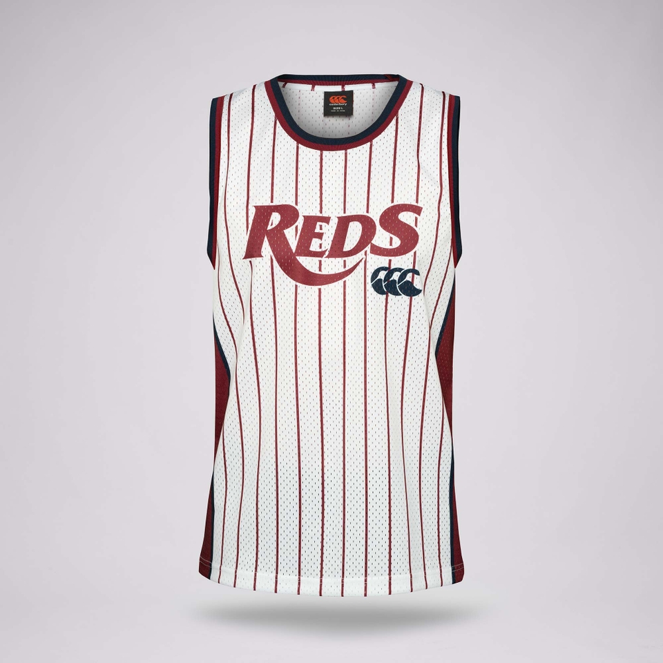 MENS 2025 QLD REDS BASKETBALL SINGLET