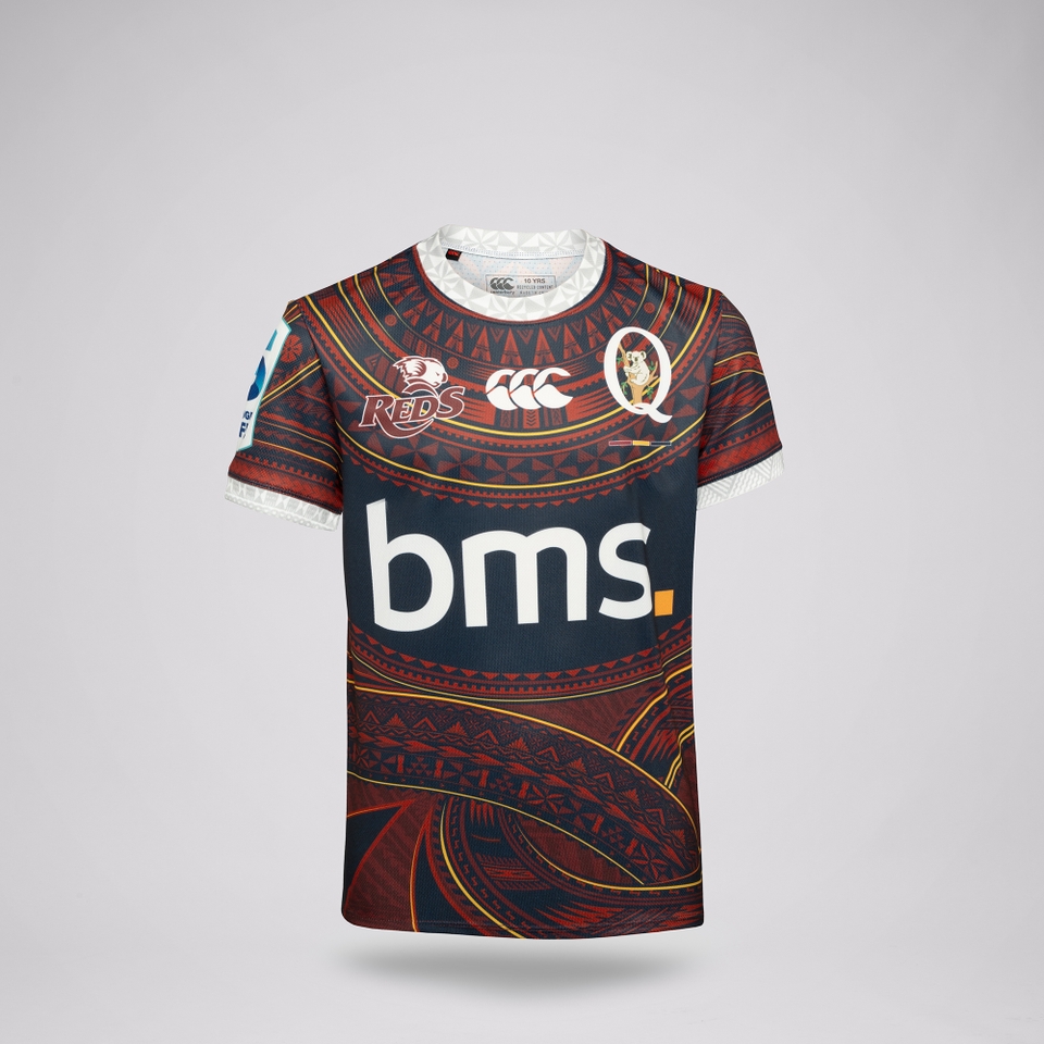 KIDS 2025 QLD REDS PASIFIKA WARM UP TOP