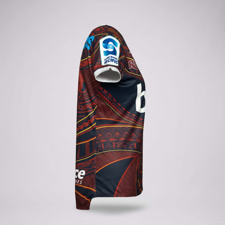 WOMENS 2025 QLD REDS PASIFIKA WARM UP TOP