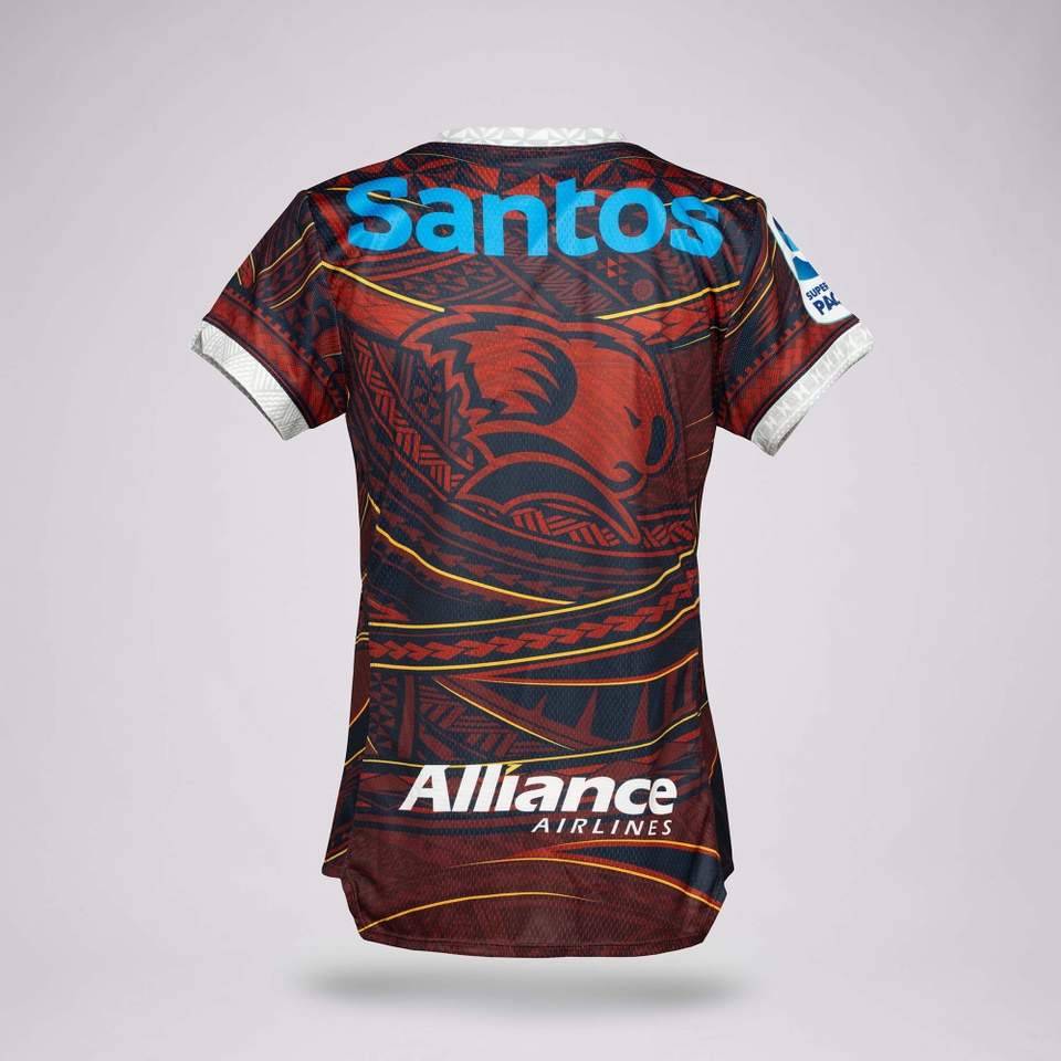WOMENS 2025 QLD REDS PASIFIKA WARM UP TOP